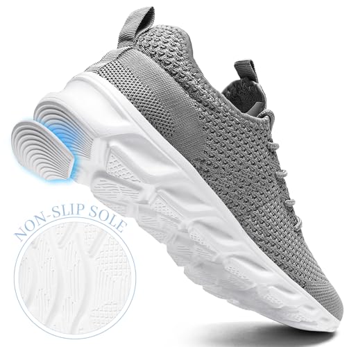 Image of Running Shoes for Men Womens Walking Slip On Tennis Sneakers | Comfortable Lightweight丨Breathable Mesh丨Gym丨Non Slip Sole丨Unisex Shoes丨 Athletic Workout Casual Fashion Sports