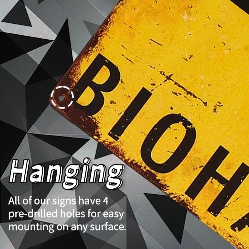 Miniatura 5 de dingleiever - Señal de peligro biológico de advertencia, etiquetas de peligro novedoso