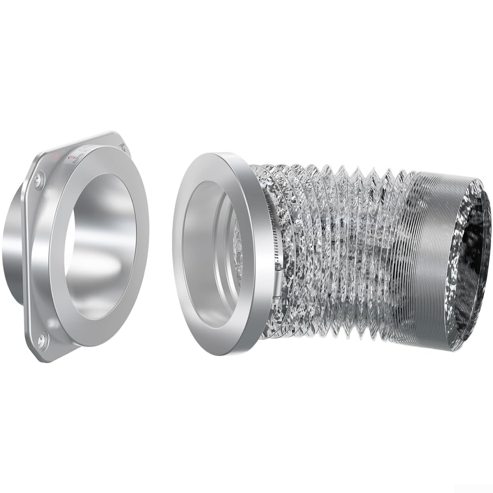 Accouplement de ventilation sèche-linge magnétique pour éviter les fuites de gaine