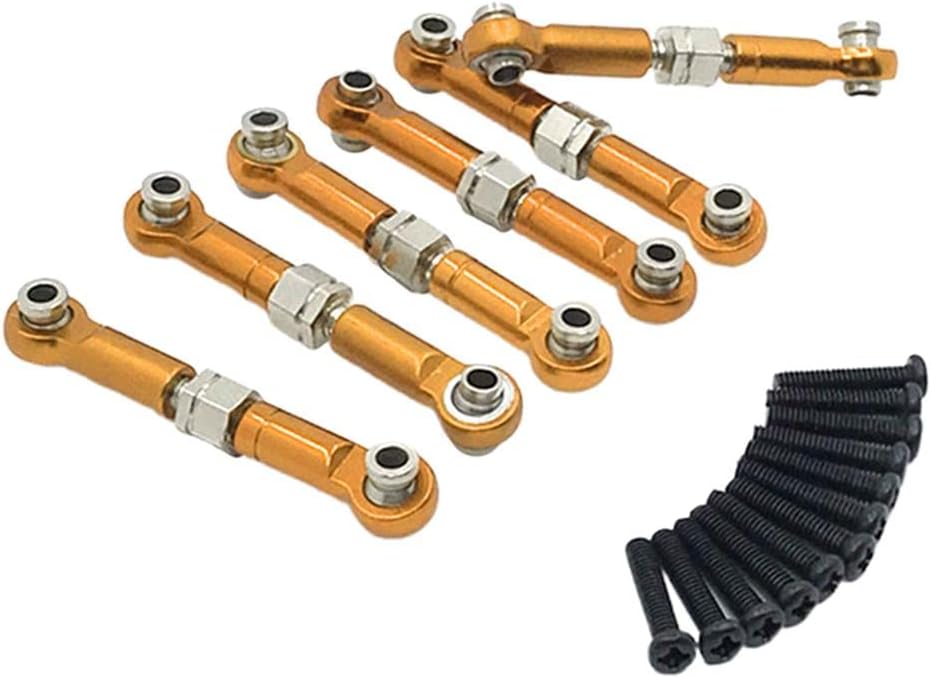 Metal Steering Links Pull for 1/18 Car Truck, 55mm, Golden