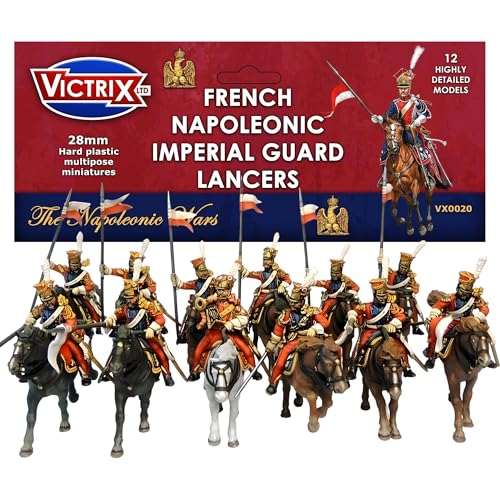 Figuras Napoleónicas Victrix Lanceros Guardia Imperial miniatura 1