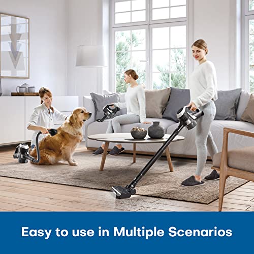 Busybudy Cordless Pet Vacuum Cleaner With Pet Brush, 8 In 1 Stick Vacuum Cleaner Cordless With Anti-Tangle Brush, Non-Fading Suction, Hepa Maintenance-Free, Perfect For Pet Hair And Hard Floor #TOP6