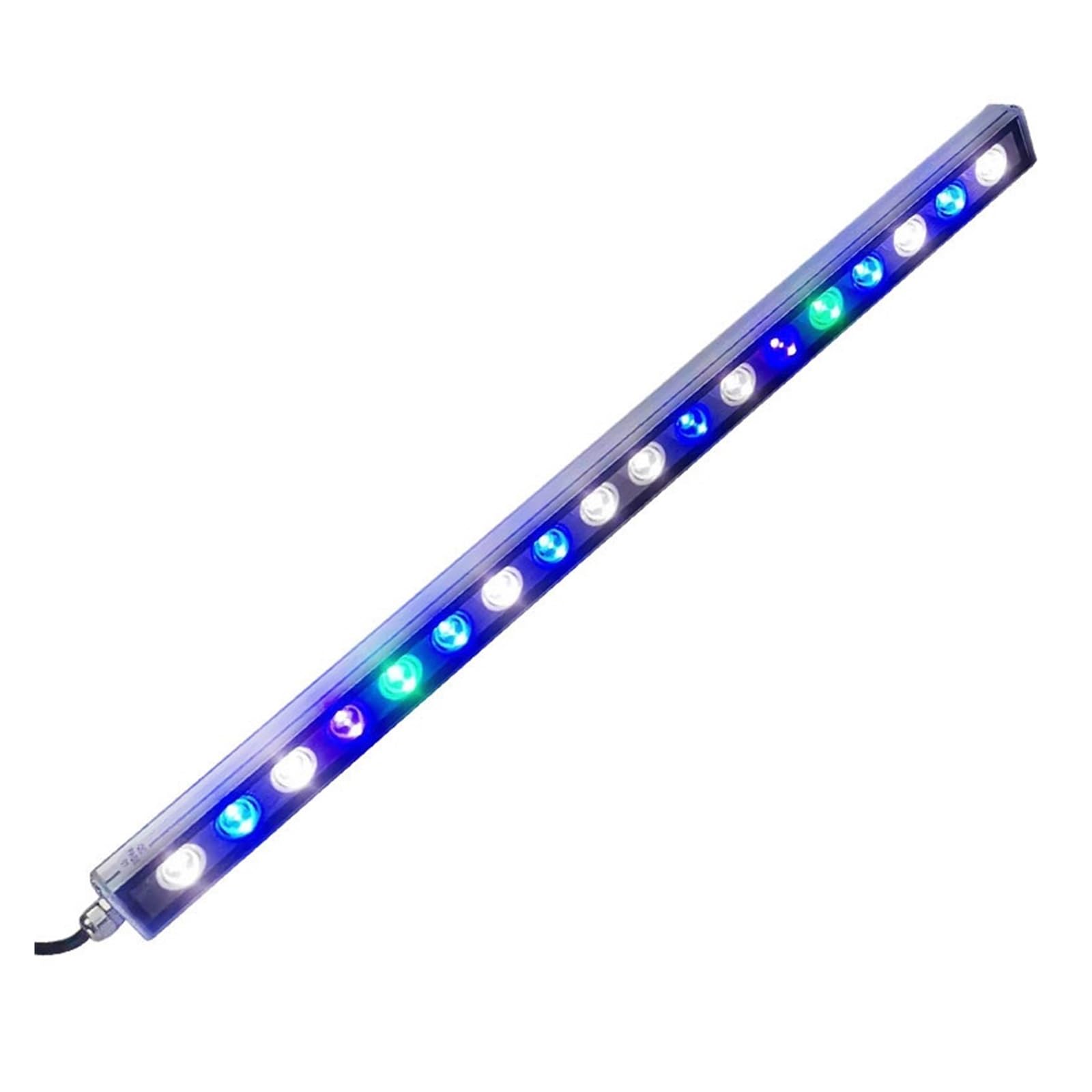 Luz LED para arrecifes, Tira de Luces Led for Acuario 54W/81W/108W, iluminación for Alta Potencia, Hermosa lámpara for pecera Arrecife Coral para acuarios(54W)