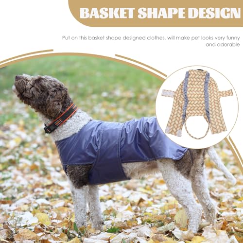 Disfraz Halloween para perros talla L color amarillo miniatura 7