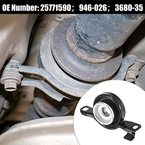 X Autohaux A21072200UX0108 25771590 Rear Driveshaft Center Support Bearing Assembly thumb #1