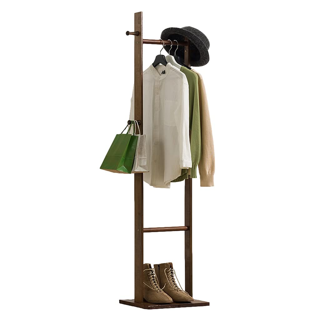 Perchero de bambú – Nizer de entrada que ahorra espacio – Árbol de ropa versátil para abrigos, sombreros y accesorios – elegante soporte para almacenamiento en el pasillo