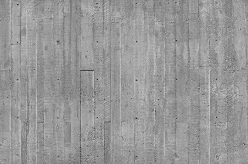 15 Feet Wide By 10 Feet High 4 57m X 3 05m Prepasted Robust Wallpaper Mural From A Very High Res Photo Of Concrete Planks Our Murals Are Easy To Install If U Do As