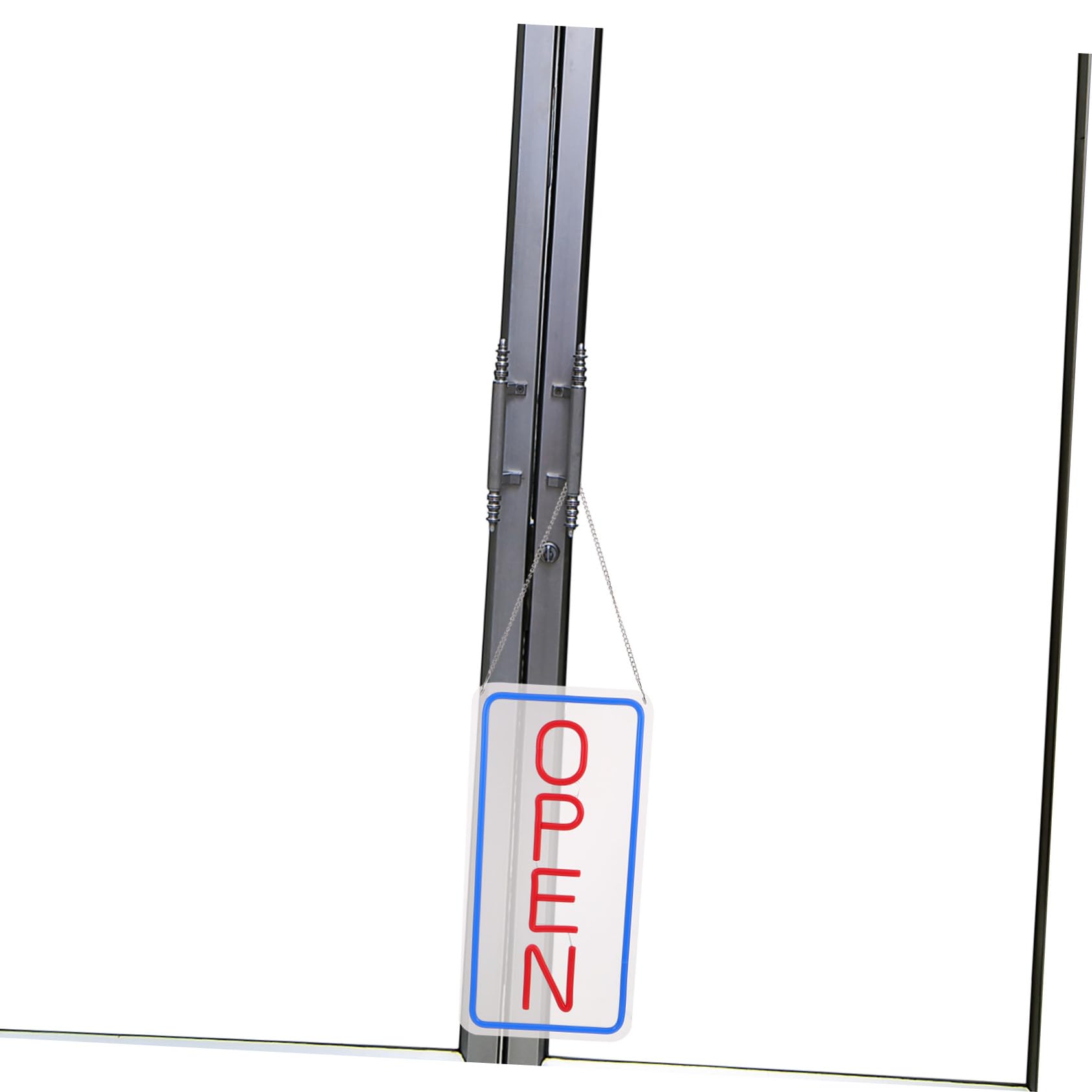 GALPADA Letrero de Neón LED USB Transparente Vertical para Tiendas Restaurantes Negocios Iluminado Decoración de Habitaciones Letrero de Neón para Negocios