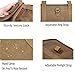 Geisofu Firewood Carrier, Waxed Canvas Bag, Heavy Duty Tote Bag for Logs, Wood Carrying Bag, Fireplace Carrier for Wood Stove Accessories, Log In Firewood Carrier Holder