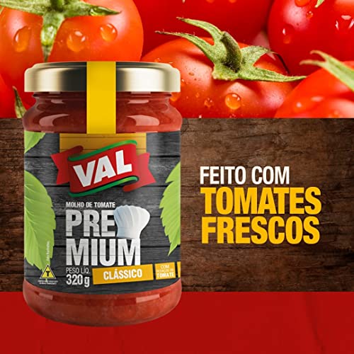 Molho de Tomate Premium Vidro 320g