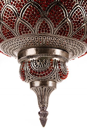 Marrakesch Orient & Mediterran Interior Orientalische Marokkanische Arabische Metall Deckenlampe Hängeleuchte Lampe… – Bild 4