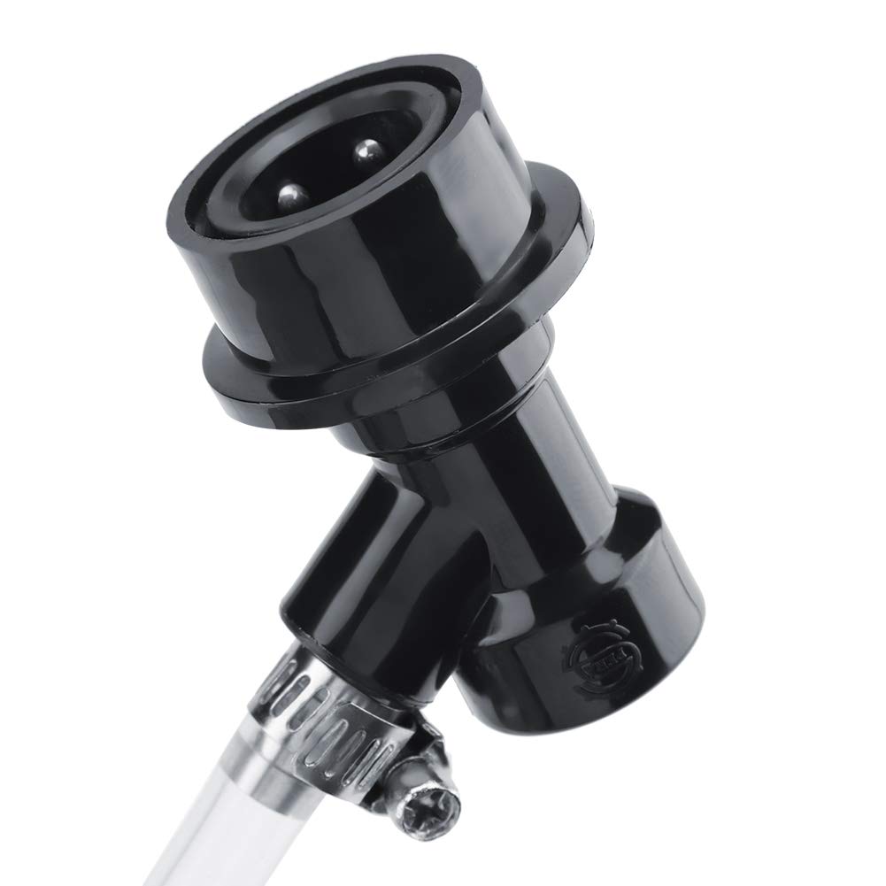Beczka z blokadą kulkową o długości 1 m — wąż do montażu piwa z kranem piknikowym i blokadą kulkową do beczki z piwem