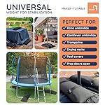 Baser Original Sandbags Fillable Weight Bags for Patio Umbrella Bases, Weather Resistant Recycled Polyester for Outdoor Furniture Windproof Stability - Image 3