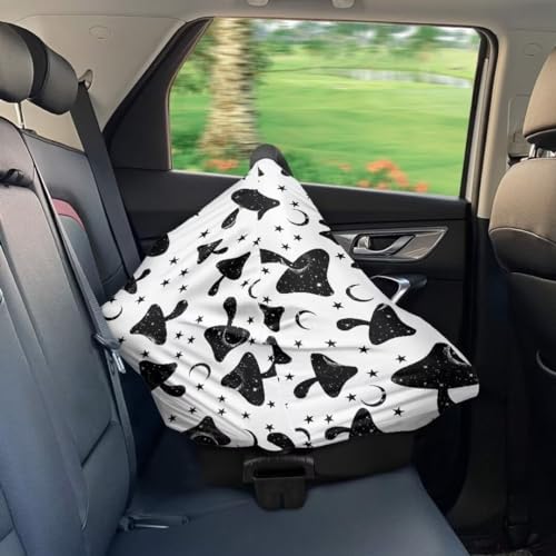 Image of Coldinair Mushroom Multifunctional Nursing Cover Multi Use Cover for Baby Car Seat Canopy Shopping Cart Cover,Stroller Cover