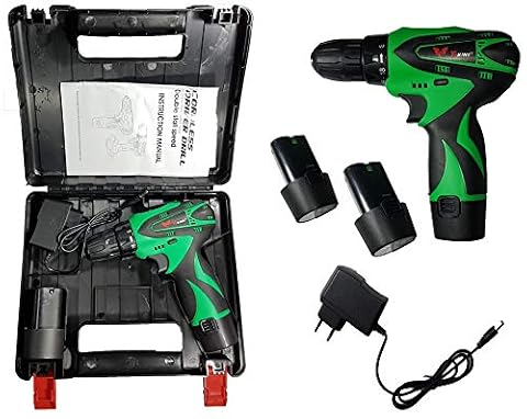 Inditrust 12V Cordless Drill Machine with 2 Batteries