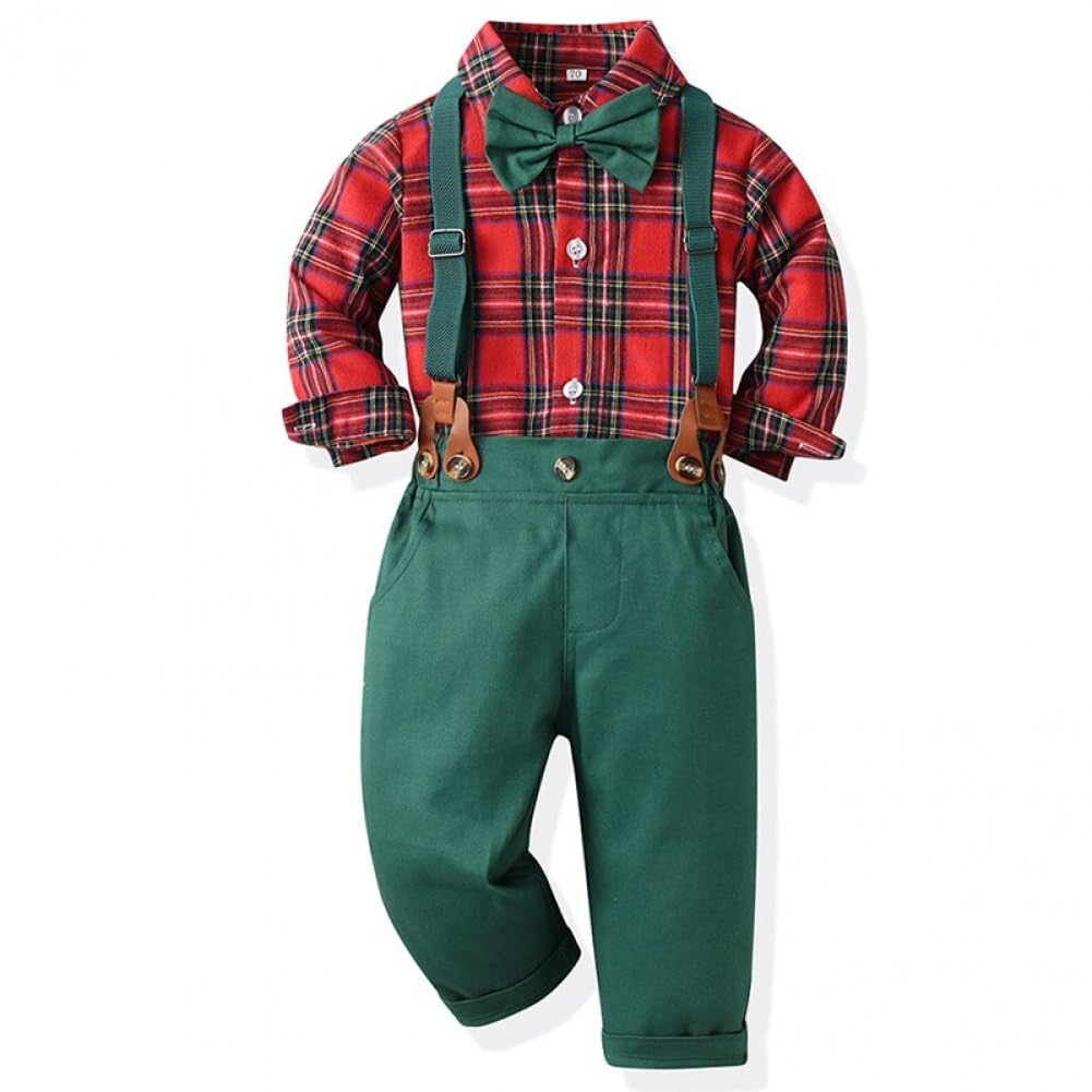 Conjunto de trajes navideños para niños ideal para regalar en las fiestas de invierno