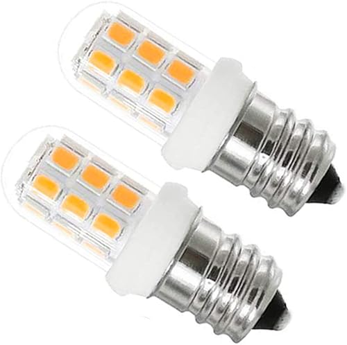 G MGY OLED Bombillas LED E12 de repuesto para lámparas de sal del Himalaya de 15 W, candelabros, bombillas nocturnas, base de candelabro E12,
