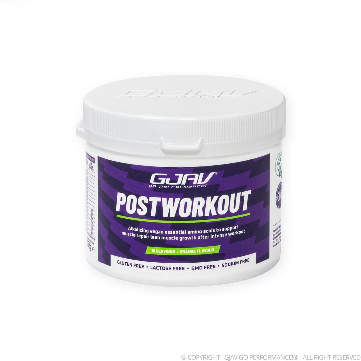 Go Performance! Integratore Alimentare Postworkout, 252 g