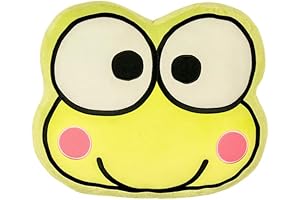 Keroppi Soft Plush Blanket: Snuggle Up with Hello Kitty's Best Froggy Friend