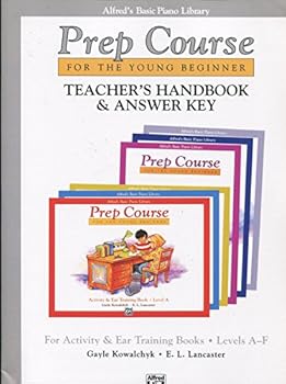 Teacher's Handbook & Answer Key for Activity & Ear Training Levels A-F (Alfred's Basic Piano Library Prep Course)