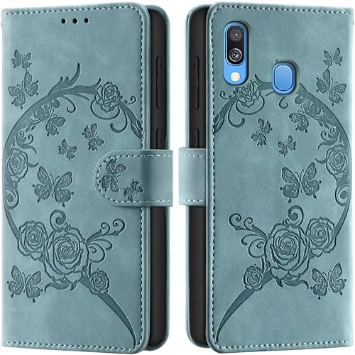 Handyhülle für Samsung Galaxy A40 Hülle Grün