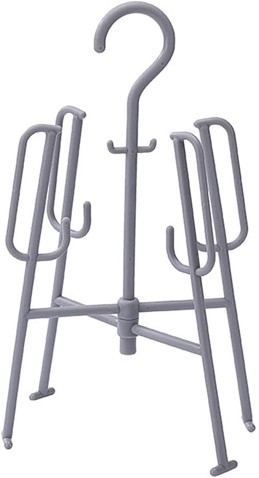 Shoes Drying Rack Shoes Hanging Storage Shelf Wardrobe Organizer Creative Shoe Rack Stand Hanger (Color : B) (B)