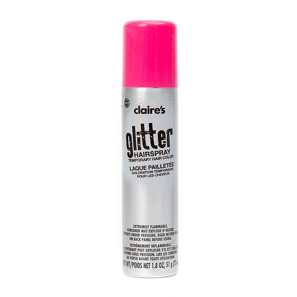 Claire's Accessories Pink Glitter Hairspray by Claire's