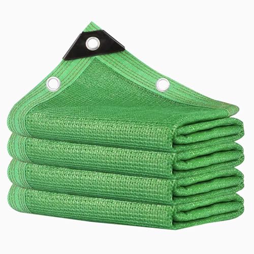 Red de Protección Solar 85% Malla Sombreadora de Bloque Rayos Ultravioleta Pantalla con Ojales para Exterior Patio Jardín(3.0x4.0m(9.8′x13.1′))