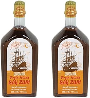 CLUBMAN PINAUD Virgin Island Bay Rum Men After Shave Cologne 12 oz 2 x BB-402100