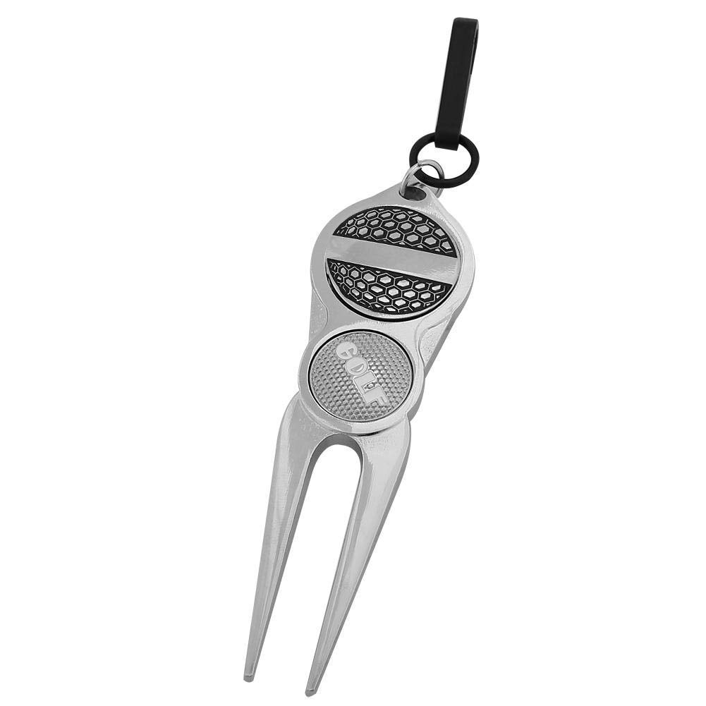 Golf Divot Tool Green Repair Marcador Magnético Pitchfork