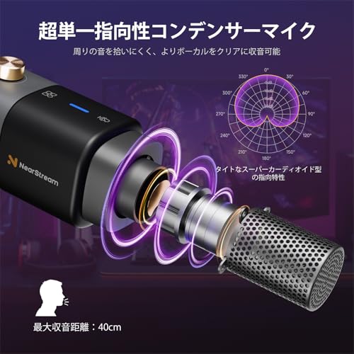Image of NearStream 4-Pack Professional XLR /USB Condenser Microphones