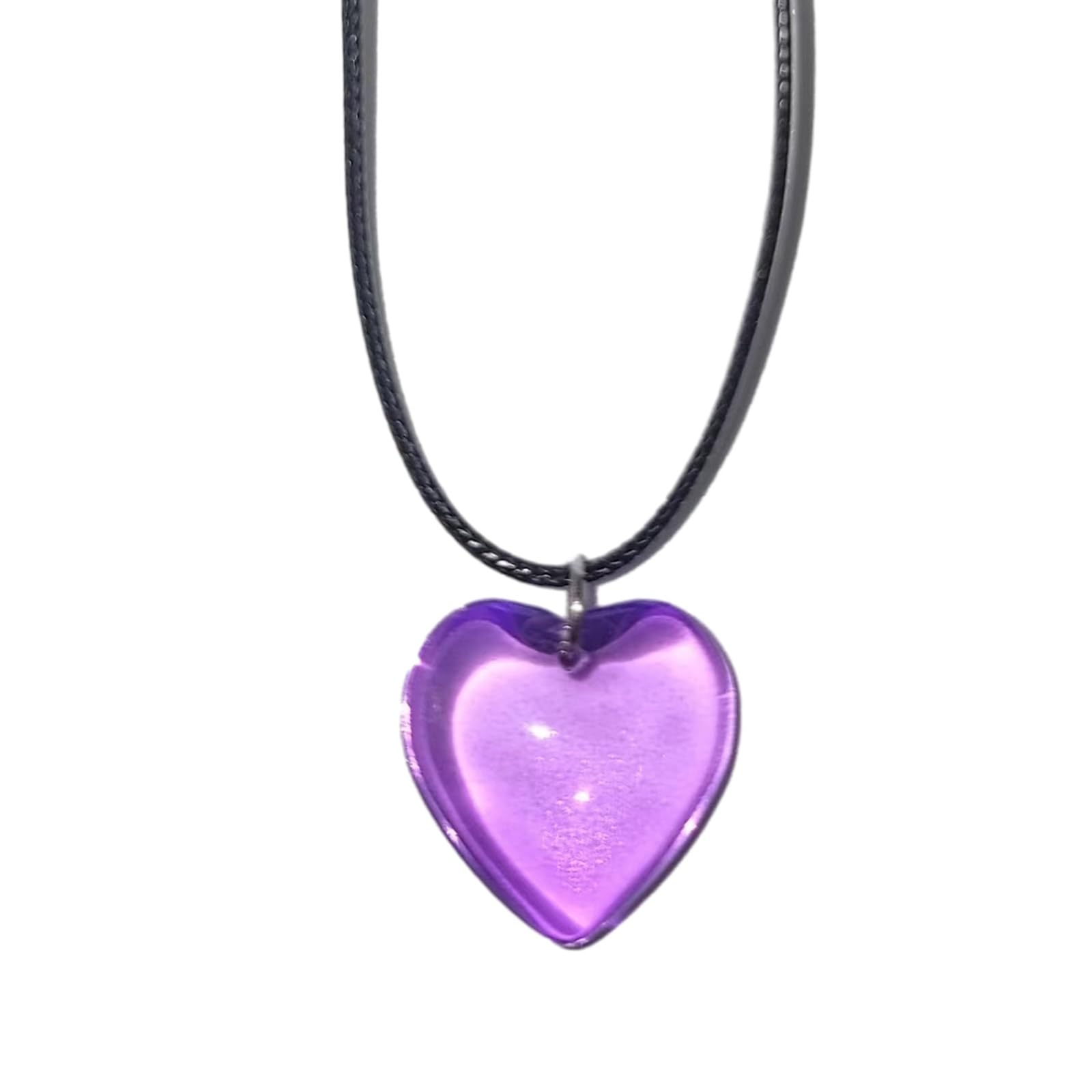 ROYJJ Fashion Trend Loves Pendant Collarbone Chain Temperament Simple Cold Adjustable Black Rope Necklace