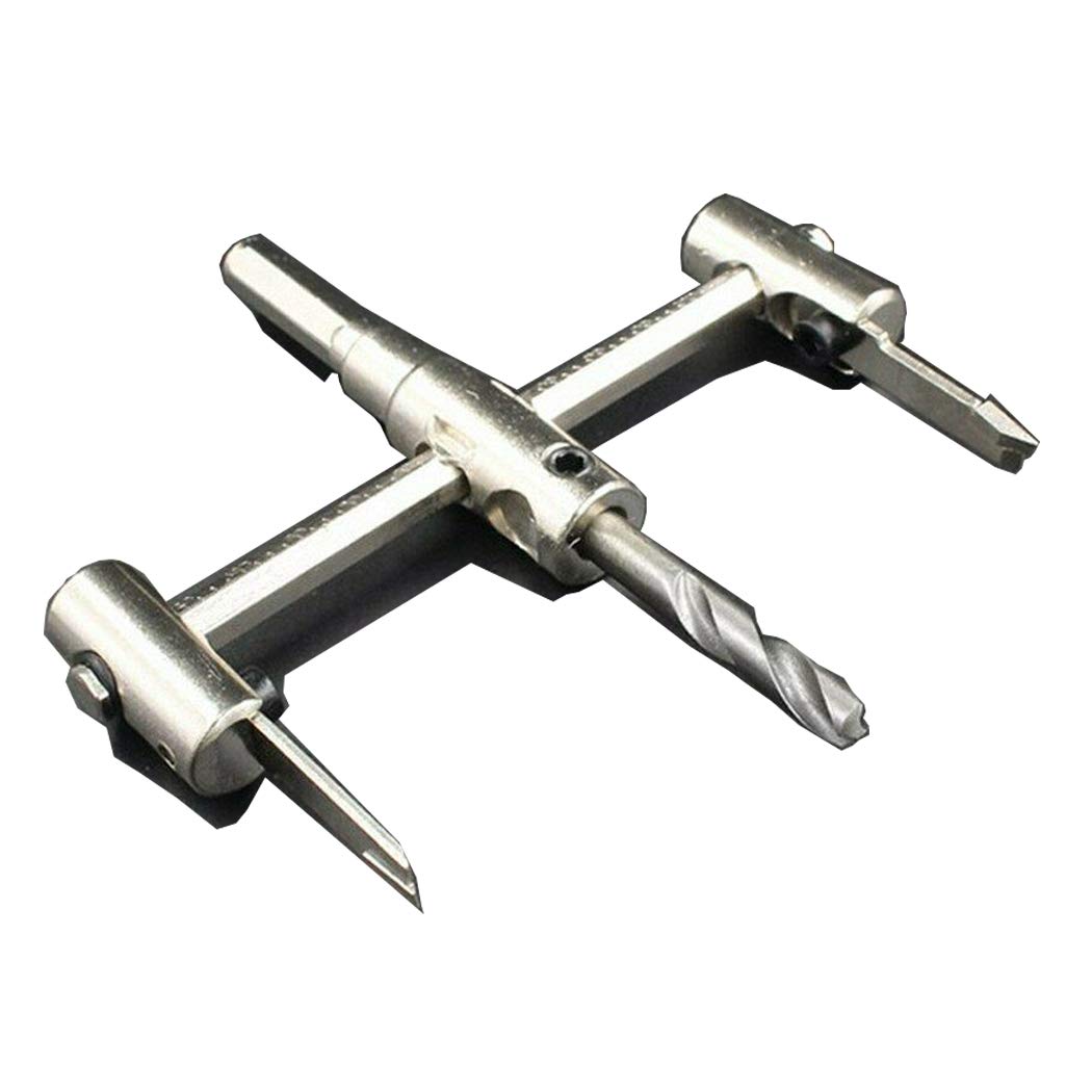Adjustable Hole Cutter Circle Hole Saw Drill Bit Round Cutting Wood Cutter 40-300mm