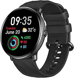 Zeblaze Relógio inteligente GTR 3 Pro, 1,43 "HD SmartWatch para homens Mulheres, modos esportivos IP68 à prova d'água/100+, pedômetro, Android Smart Watch for Android iOS (Preto)