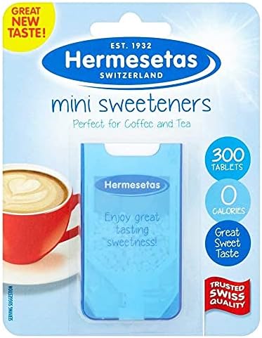 Hermesetas Zero Calories 300 Minis Sweetener Tablets, 4.2g