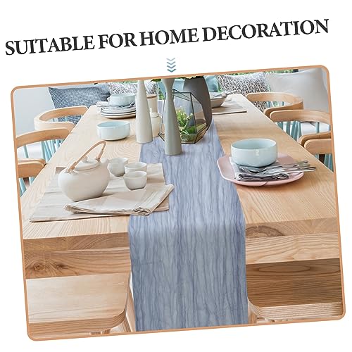 Chemin de table en étamine Amosfun lot de 3 pour décoration de buffet et mariage - 5