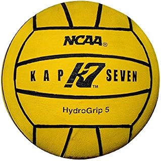 KAP7 Size 5 HydroGrip Water Polo Ball (NCAA and NFHS Official), Yellow