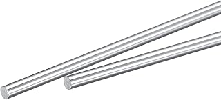 MECCANIXITY Straight Motion Rods, Carbon Steel Rod Hard Shaft Solid Round Rod Straight Rail Shaft for 3D Printer,DIY,4mmx100mm Pack of 2