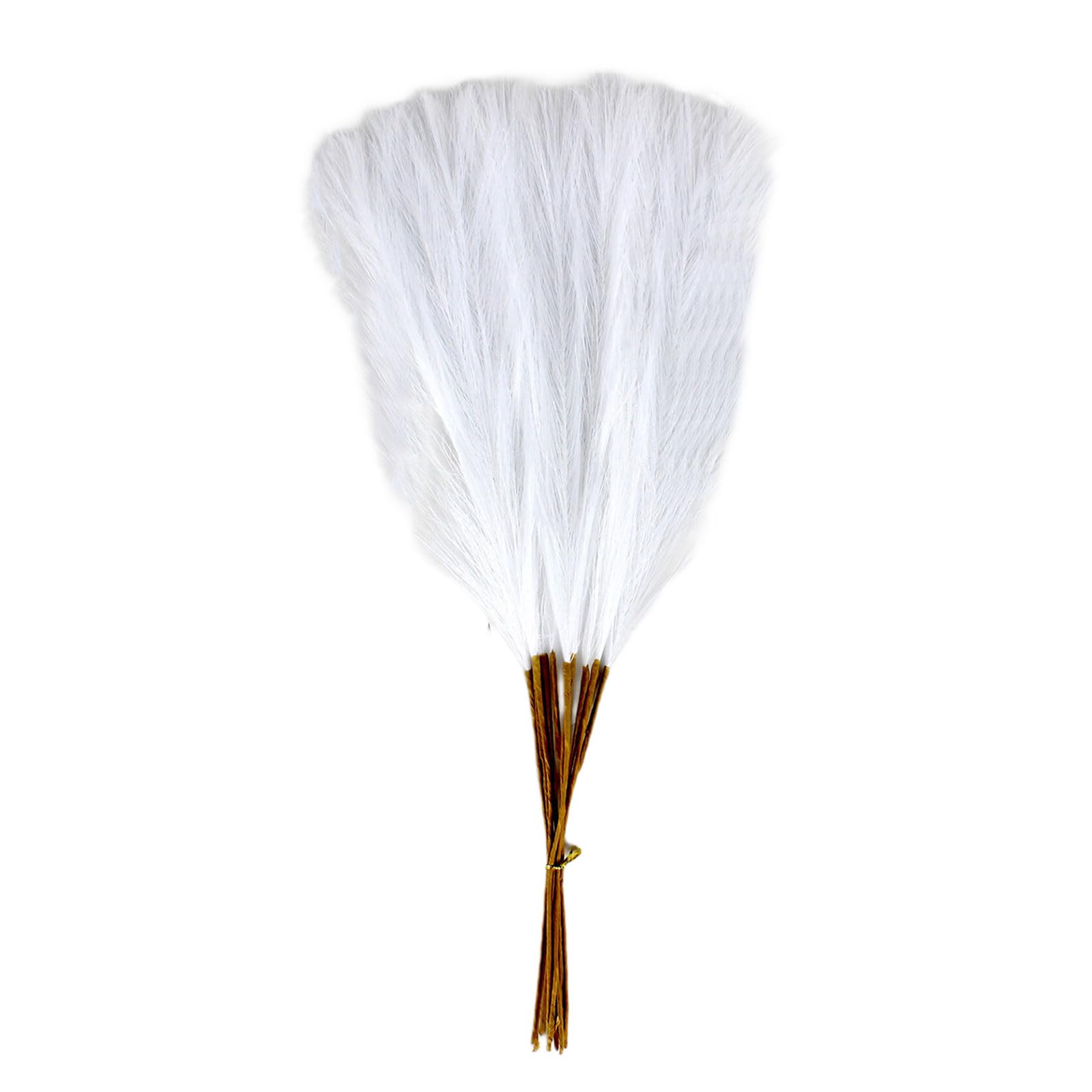 Hsioluted 30Pcs Artificial Pampasgrass Realistic Simulation Cattail for Thanksgiving Wedding Christmas Home Party Decoration Pampasgrass