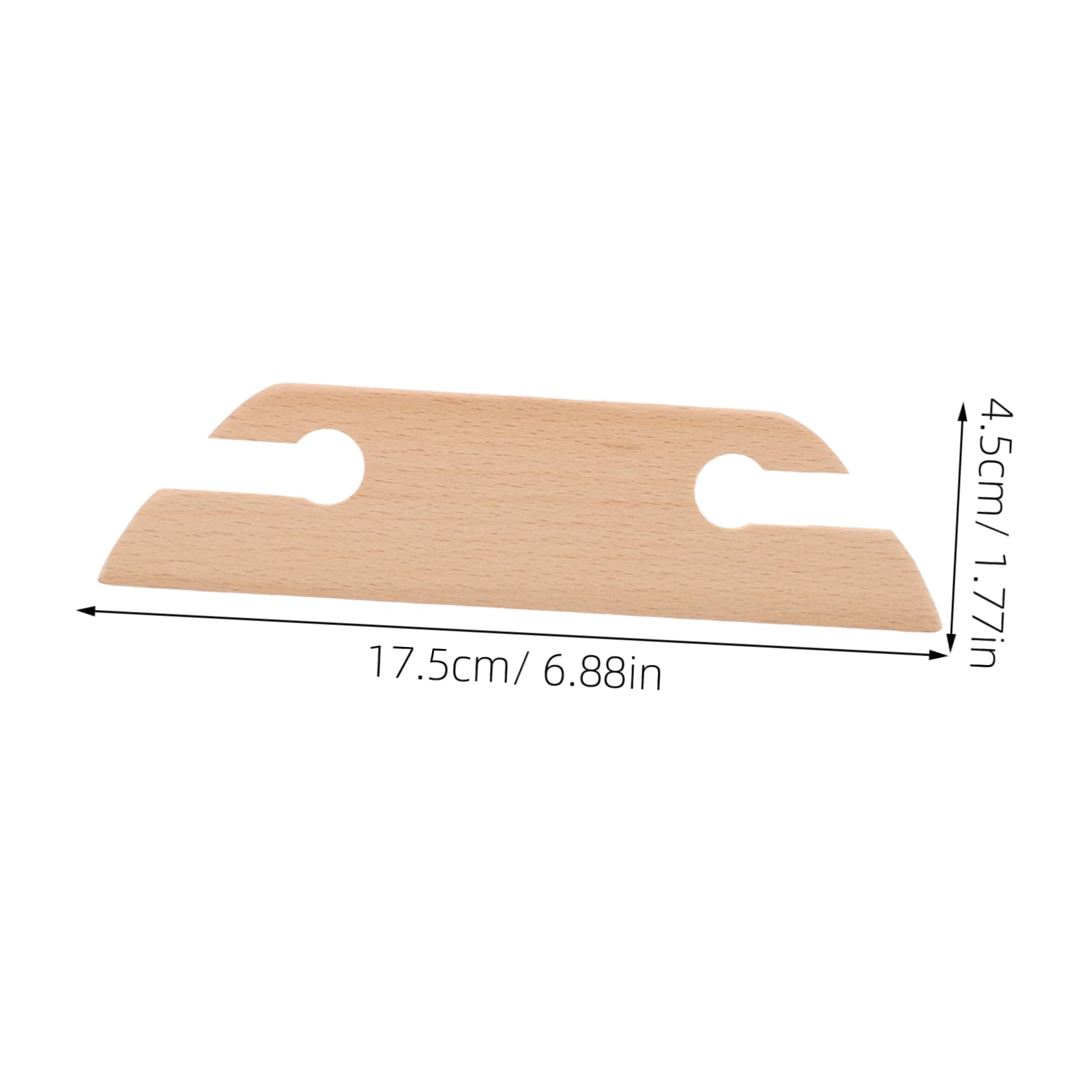 HAPINARY Portable Wood Hand Tool Weaving Supplies Knitting Shuttle Tapestry Weaving Tool