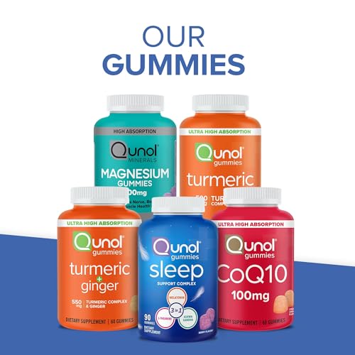 Qunol Turmeric Curcumin & Ginger Gummy