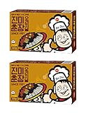 Korean Black Bean Paste Sauce, Chunjang Sauce 춘장, 짜장소스 (Original 300g (Pack of 2))