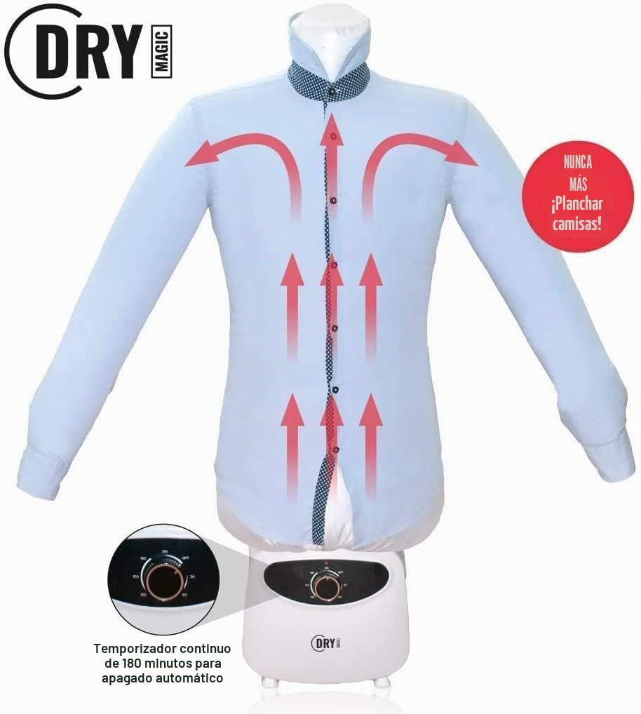 Máquina automática para planchar y doblar 2 en 1 | Plancha para camisa y pantalones | Maniquí de planchado | Depurador térmico