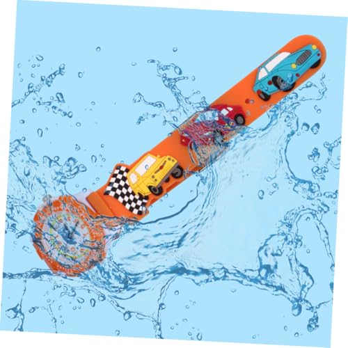 Reloj infantil de coche 3D GALPADA ideal para el colegio y juegos diarios con agua 4