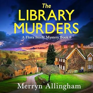 The Library Murders Audiolibro Por Merryn Allingham arte de portada