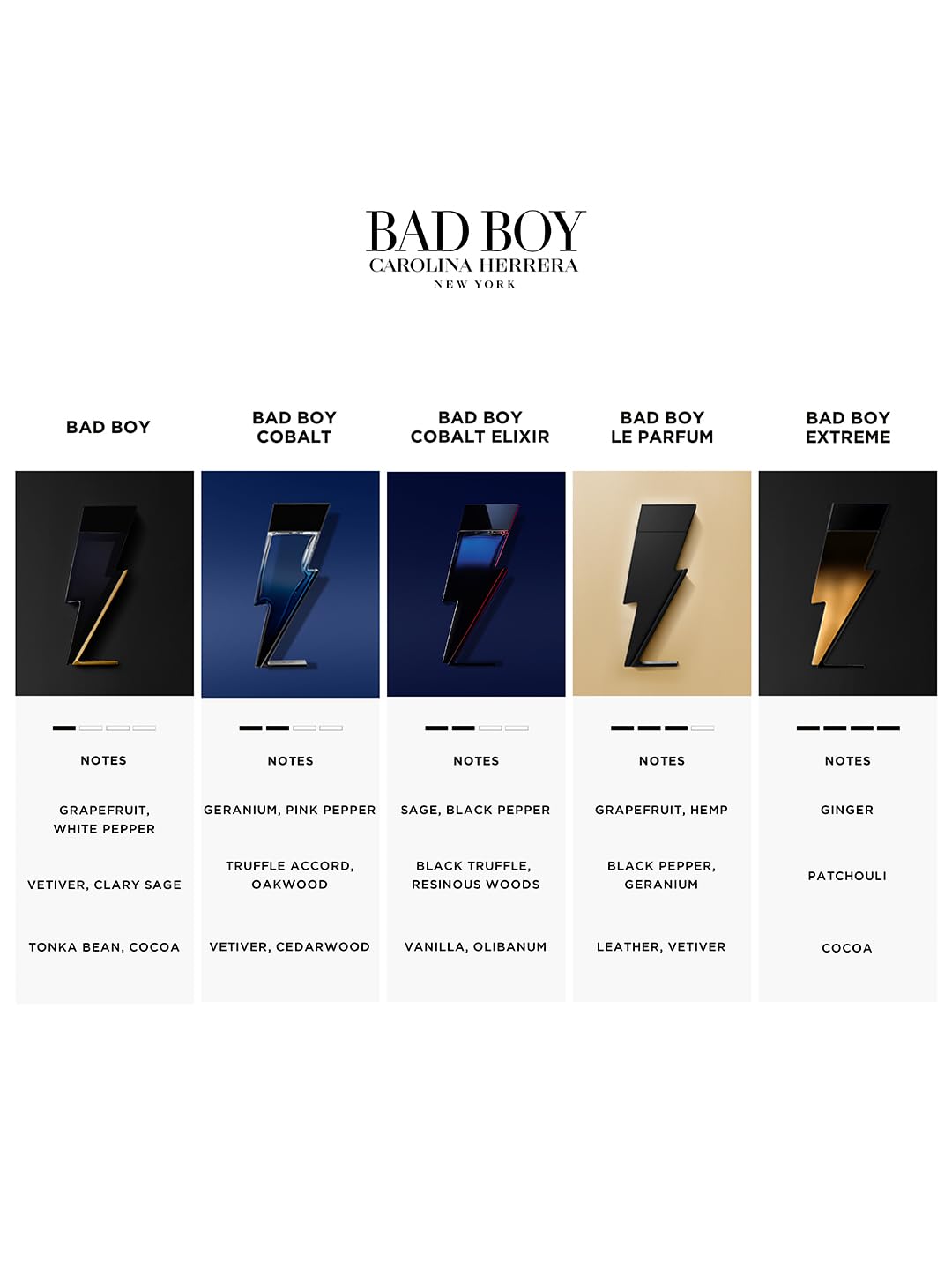 Carolina Herrera Bad Boy Cobalt Elixir EAU de Perfume Spray 150 ml