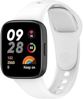 Fekra Silicone Strap for Xiaomi Redmi Watch 3 Strap SmartWatch Replacement Strap for Xiaomi Redmi Watch 3 Bracelet Wristband
