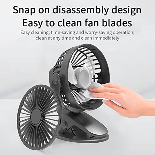 mesa com clipe | carrinho para bebês | Mini mesa com fluxo ar forte e baixo ruído, bebê com clipe pa