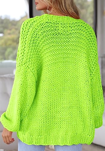 Women's Cardigan Soft Pocketed Long Sleeves Casual Knitted Open Front Cardigans Lightweight Sweaters4