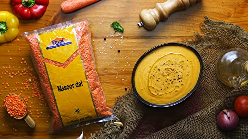 Image of Rani Masoor Dal (Indian Red Lentils) Split Gram 128oz (8lbs) 3.63kg Bulk ~ All Natural | Gluten Friendly | NON-GMO | Kosher | Vegan | Indian Origin
